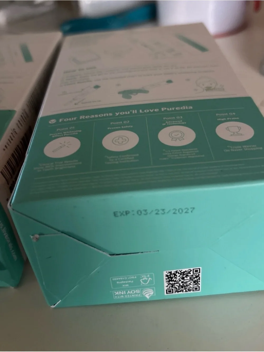 2x Live Orals PureDia Teeth Whitening Kit - Gel & Mouthpiece Set, Hydrogen...